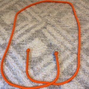 Rhythmic gymnastics Neon orange Rope